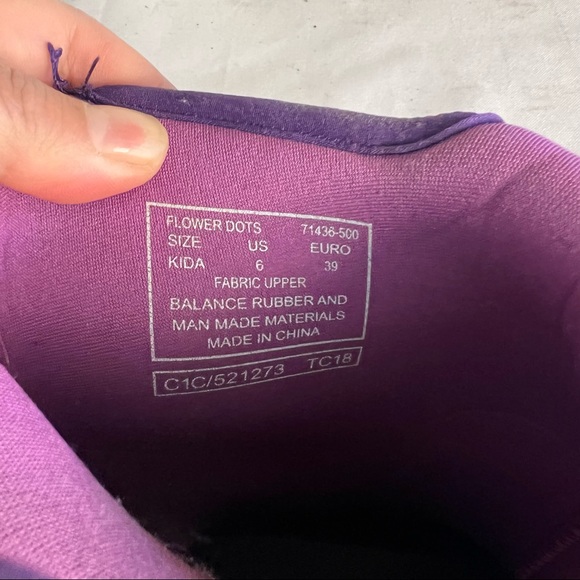 Bogs Boots Classic Tall Waterproof Rain Floral Flower Size 6 Purple Outdoor - Picture 7 of 7